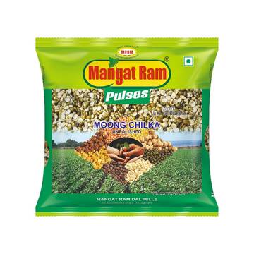 Mangat Ram Unpolished Moong Dal (Chilka)